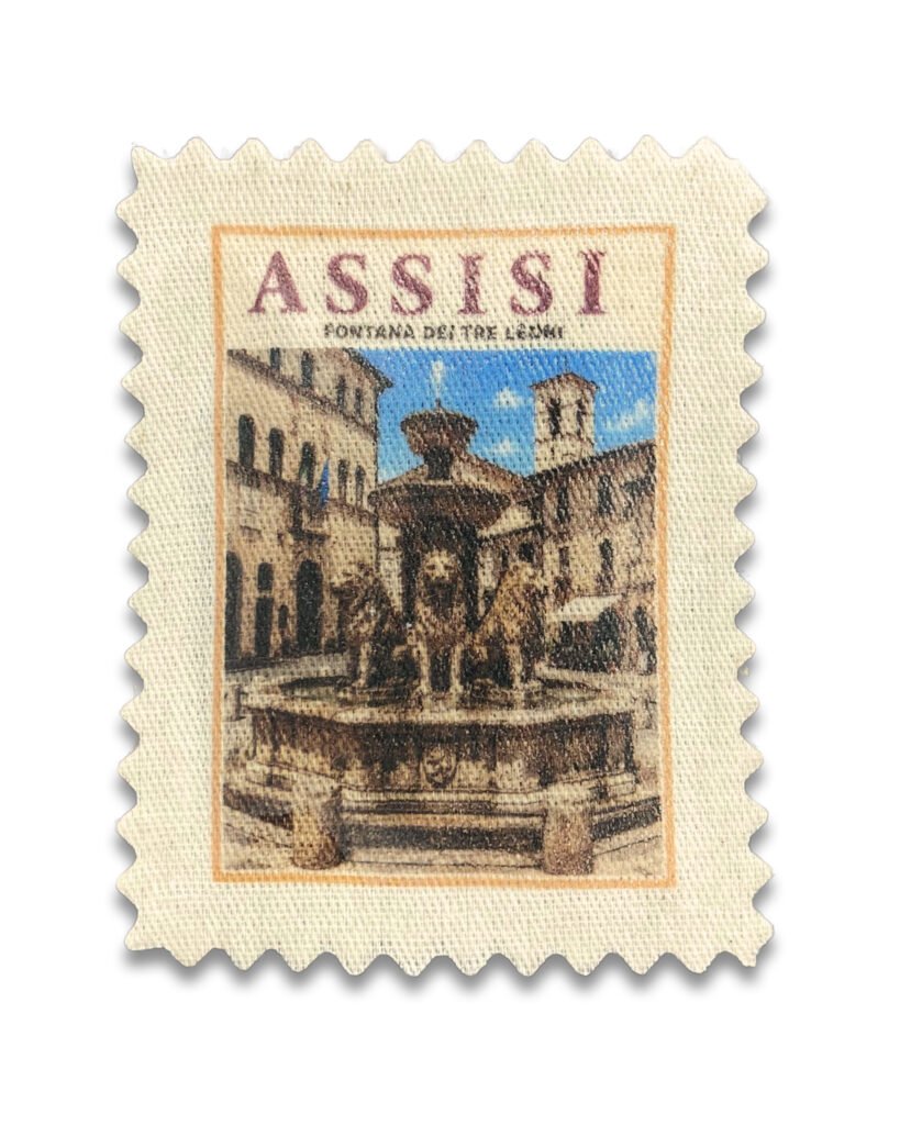 Assisi - Fontana dei Tre Leone - Lavanda