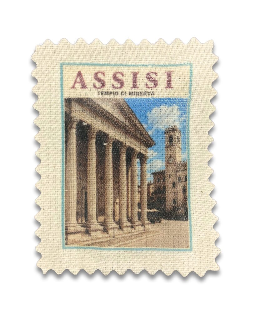 Assisi - Templo di Minerva - Lavanda