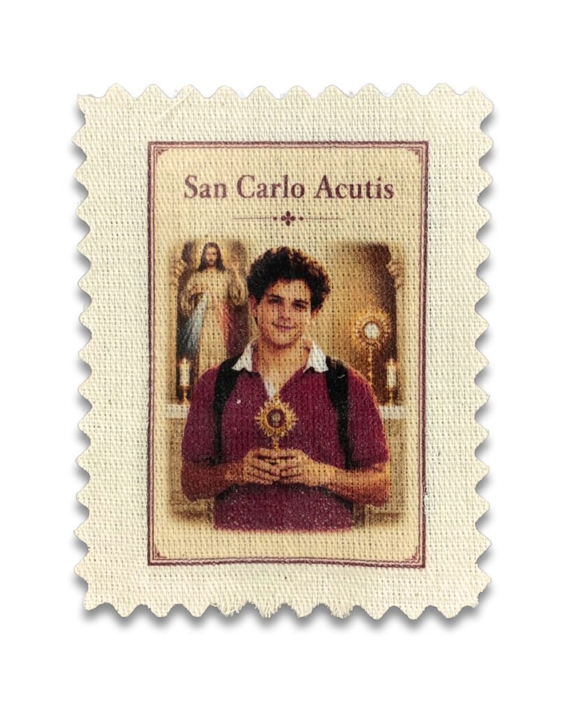 San Carlo Acutis - Lavanda  (Stampa Fronte & Dietro)