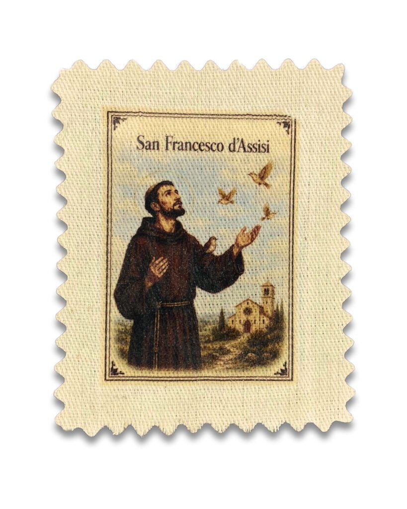 San Francesco d'Assisi - Lavanda (Stampa Fronte & Dietro)