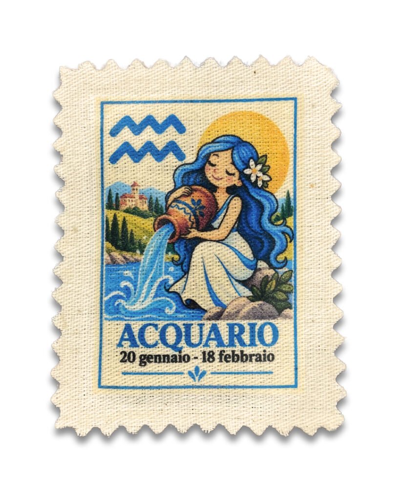Acquario - Modello 2 – Lavanda (Stampa Fronte & Dietro)