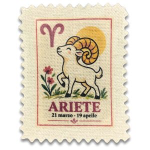 Ariete - Modello 2 – Lavanda (Stampa Fronte & Dietro)