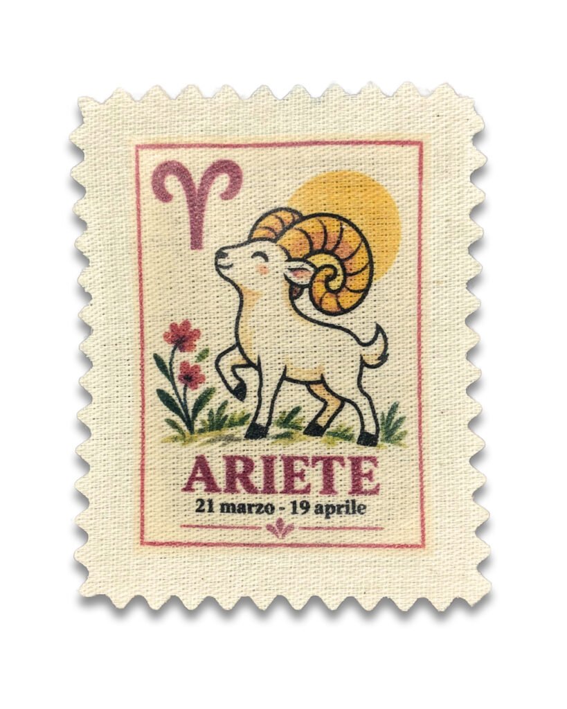 Ariete - Modello 2 – Lavanda (Stampa Fronte & Dietro)