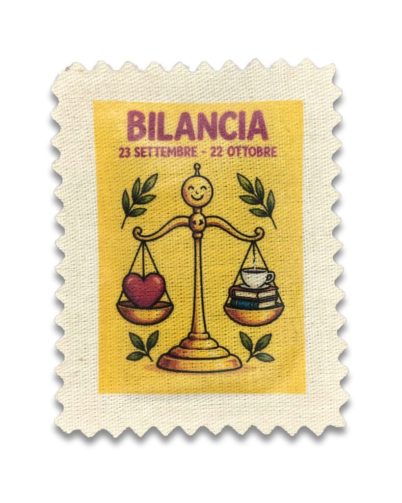 Bilancia – Lavanda (Stampa Fronte & Dietro)