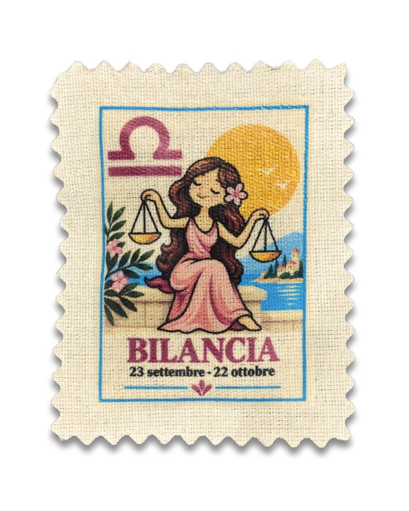 Bilancia - Modello 2 – Lavanda (Stampa Fronte & Dietro)