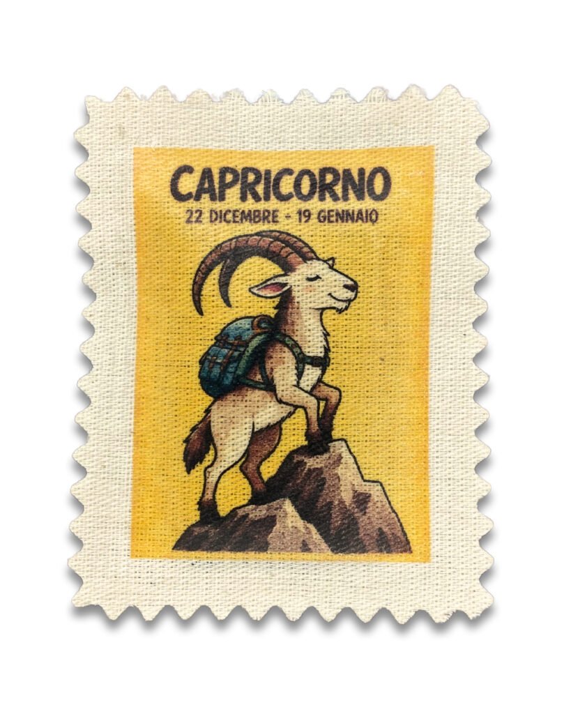 Capricorno – Lavanda (Stampa Fronte & Dietro)