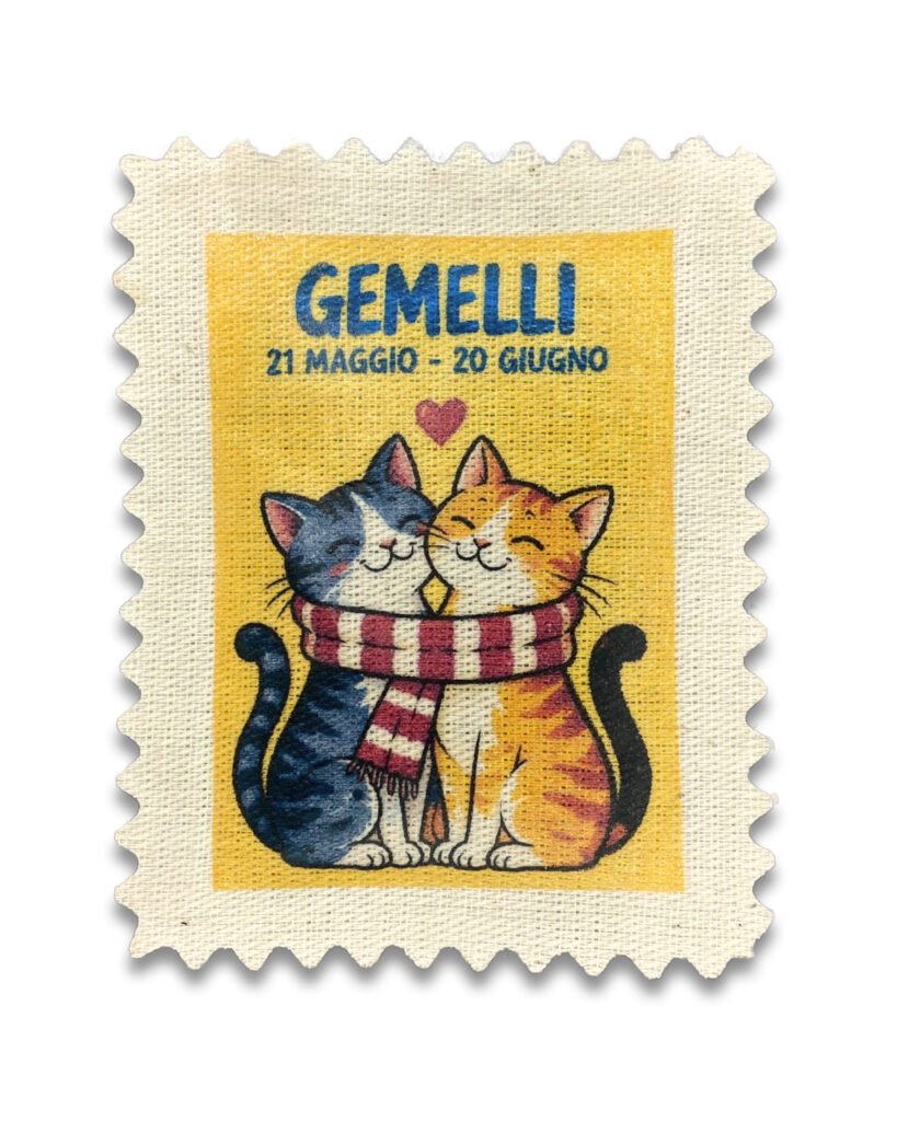 Gemelli – Lavanda (Stampa Fronte & Dietro)