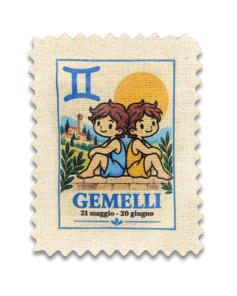 Gemelli - Modello 2 – Lavanda (Stampa Fronte & Dietro)