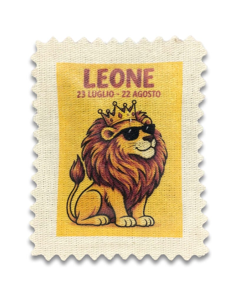 Leone – Lavanda (Stampa Fronte & Dietro)