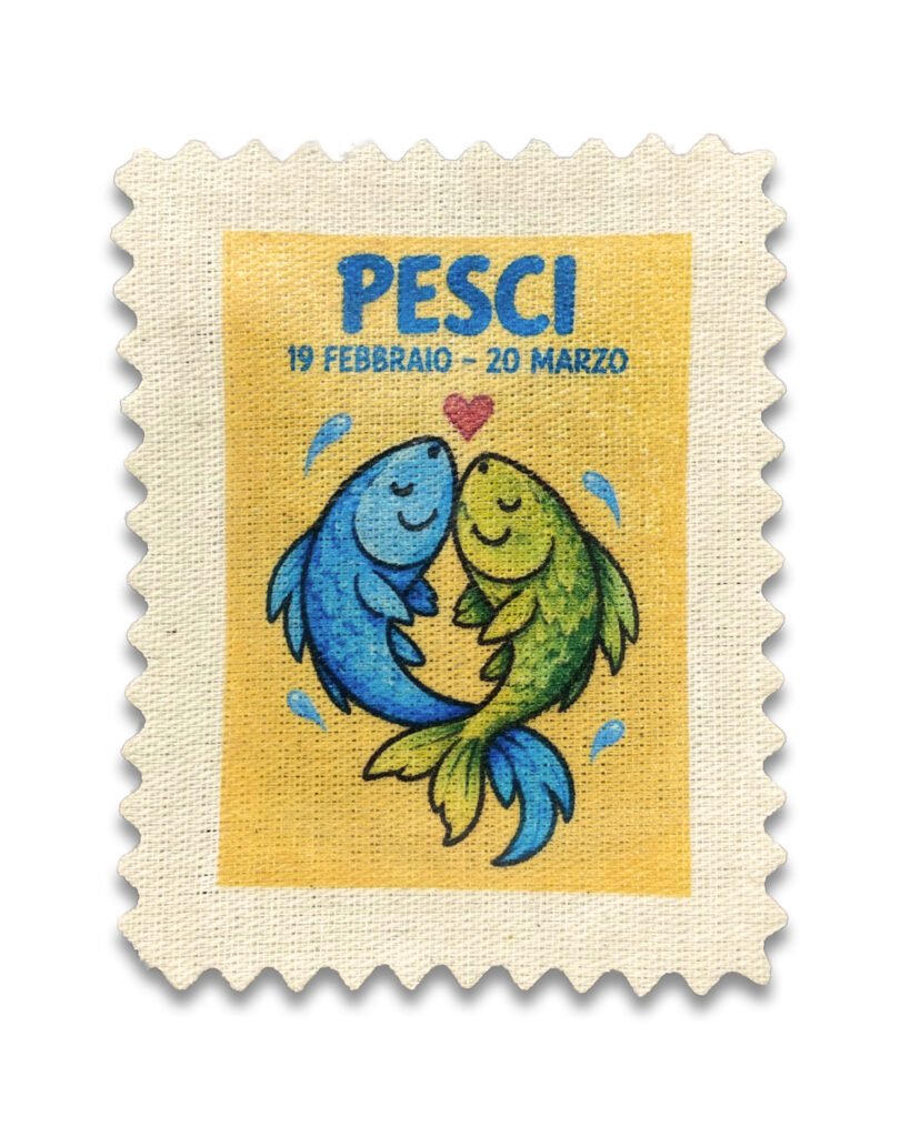 Pesci – Lavanda (Stampa Fronte & Dietro)