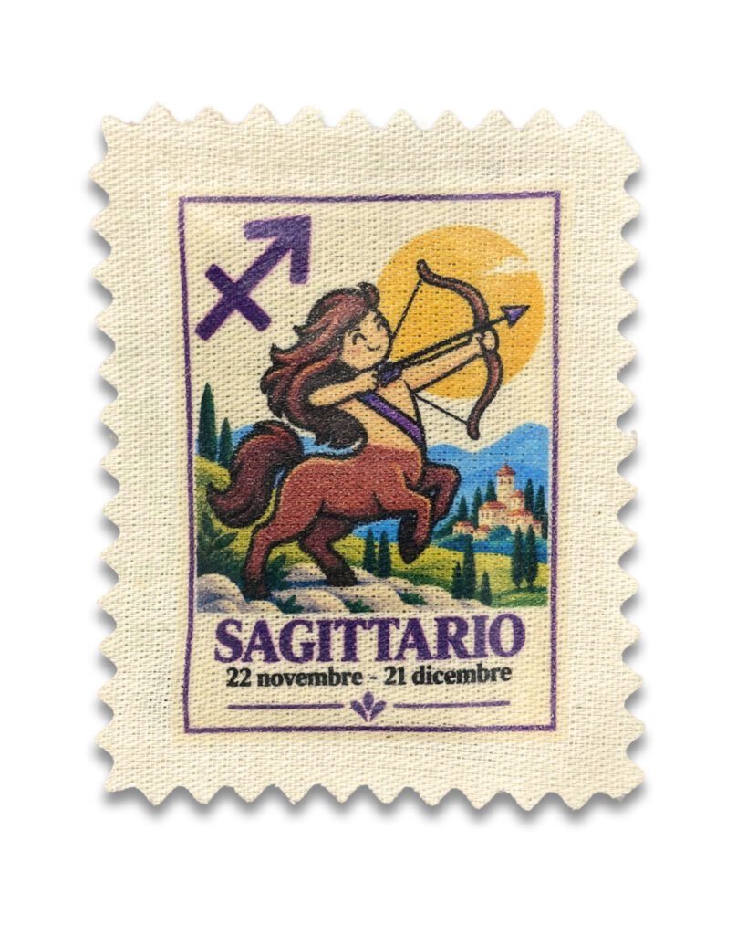 Sagittario - Modello 2 – Lavanda (Stampa Fronte & Dietro)