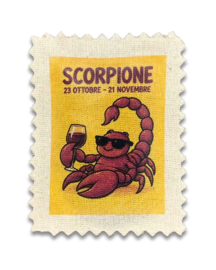 Scorpione – Lavanda (Stampa Fronte & Dietro)