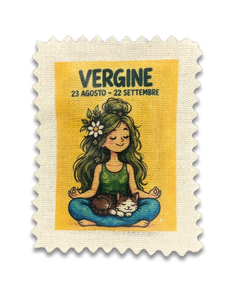 Vergine – Lavanda (Stampa Fronte & Dietro)